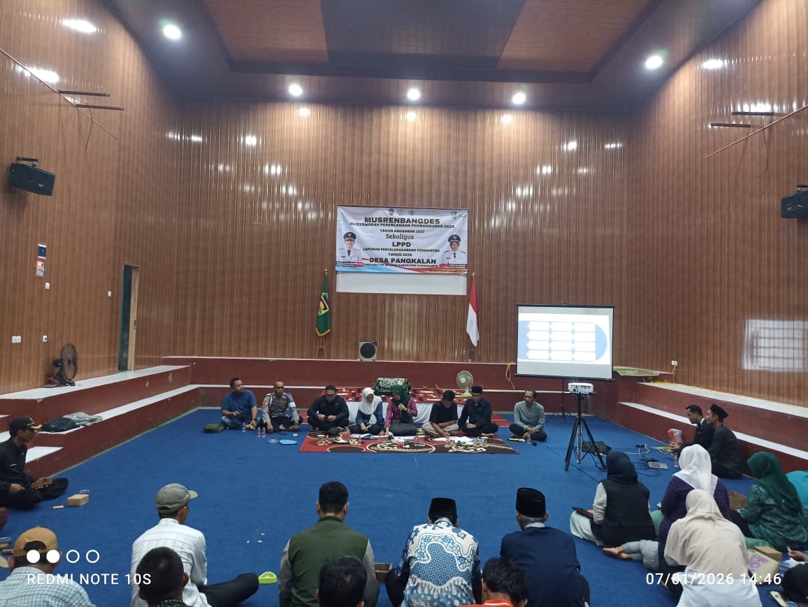 Musrenbangdes Dan LPPD Desa Pangkalan