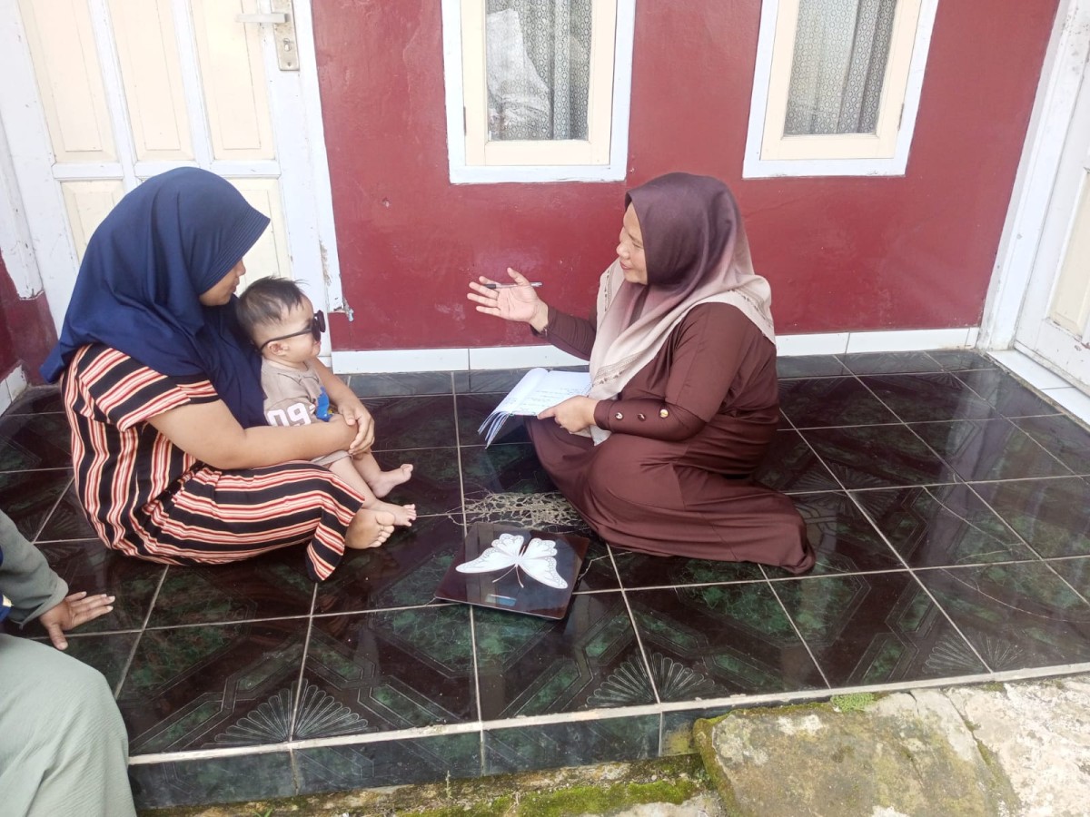 Pendampingan Baduta Oleh Kader TPK Tim 1