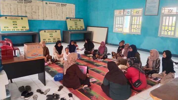 Pembinaan bina keluarga balita (BkB) di kampung KB melati
