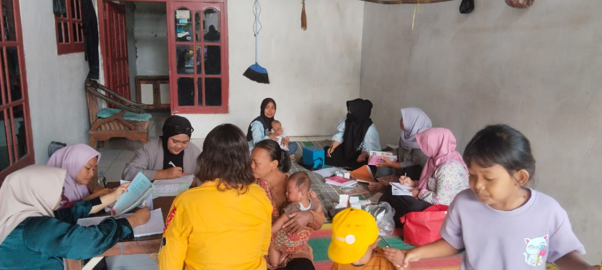 Melakukan pembinaan bina keluarga balita kp kb