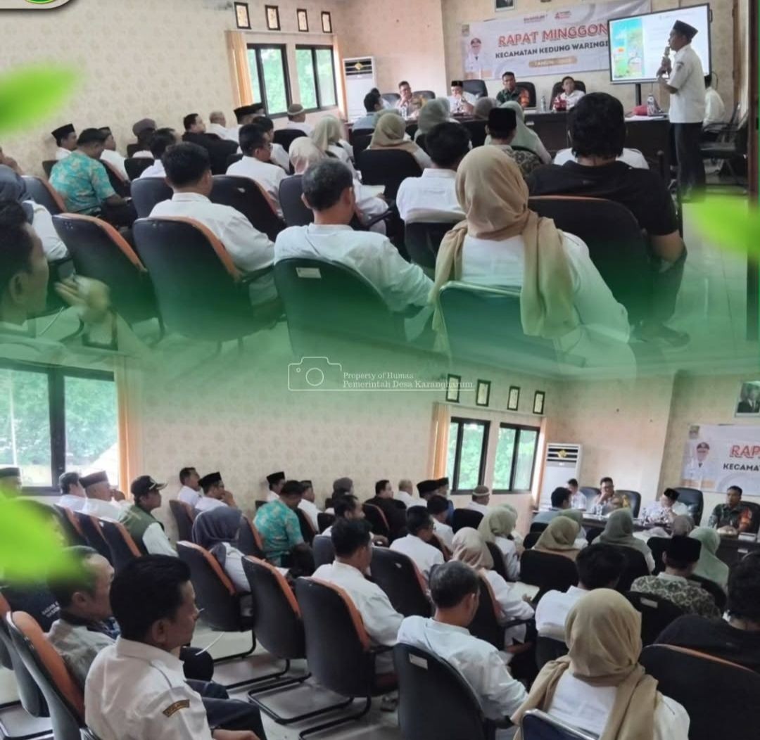 Mengikuti rapat Minngon tingkat Kecamatan membahas tentang Makanan Bergizi Gratis(MBG)