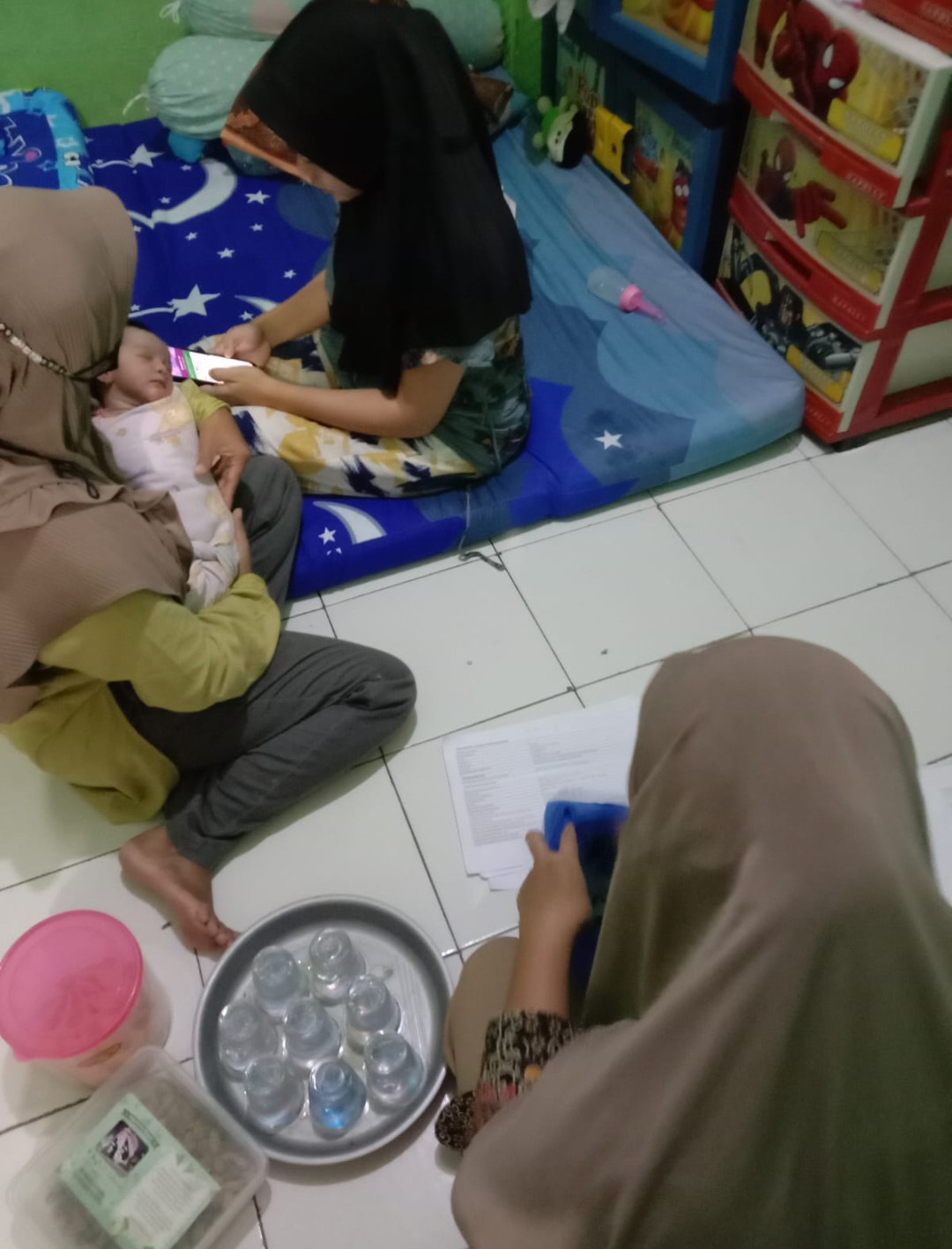 Pendampingan ibu nifas oleh TPK