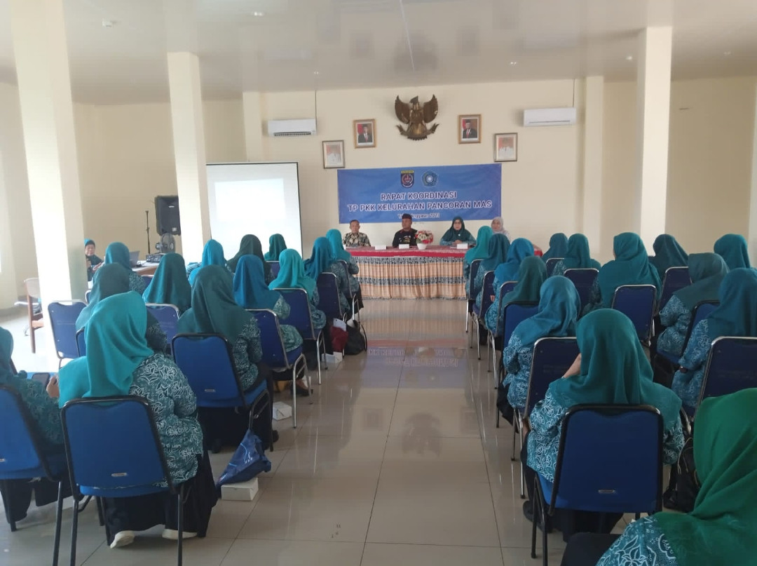 Rakor TP PKK Kelurahan Pancoran Mas