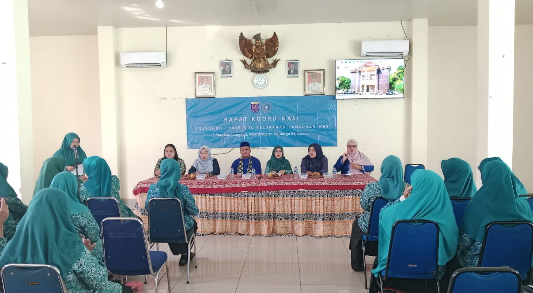 Rakor PKK Kelurahan Pancoran Mas