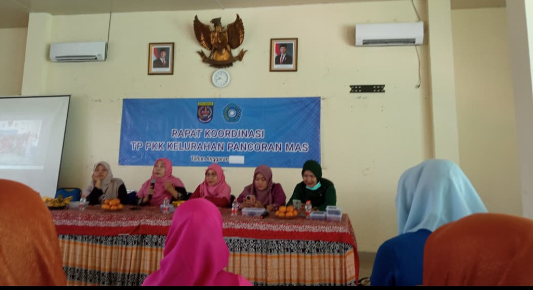 Rakor PKK Kelurahan Pancoran Mas