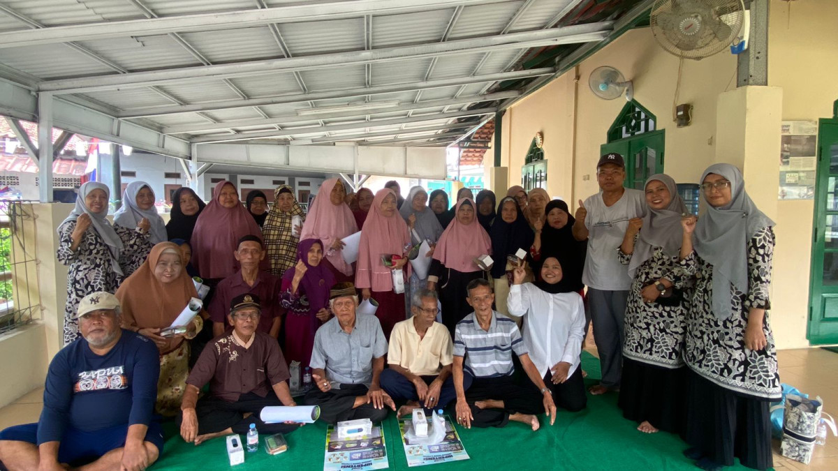 Penyuluhan BKL tentang hipertensi pada Lansia dari Mahasiswa Universitas Veteran