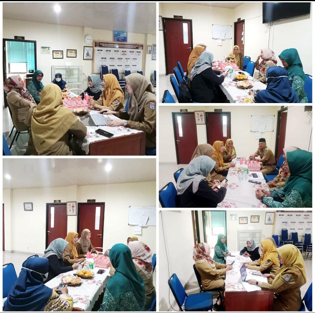 Rapat Koordinasi evaluasi program PKK Kelurahan Pancoran Mas