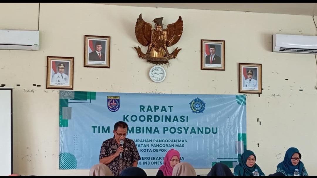 Rapat Koordinasi Tim Pembina Posyandu Kelurahan Pancoran Mas