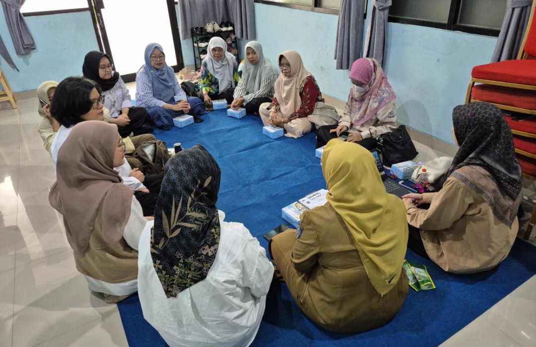 Pertemuan rutin bulanan Pos KB sekecamatan Pancoran Mas