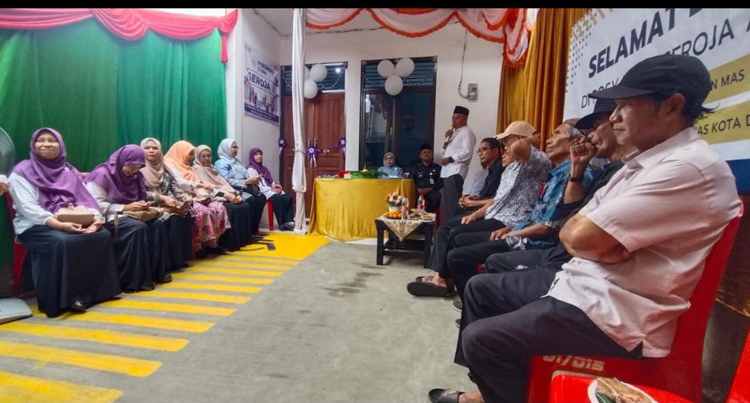 Peresmian gedung Posyandu Seroja A RW 15