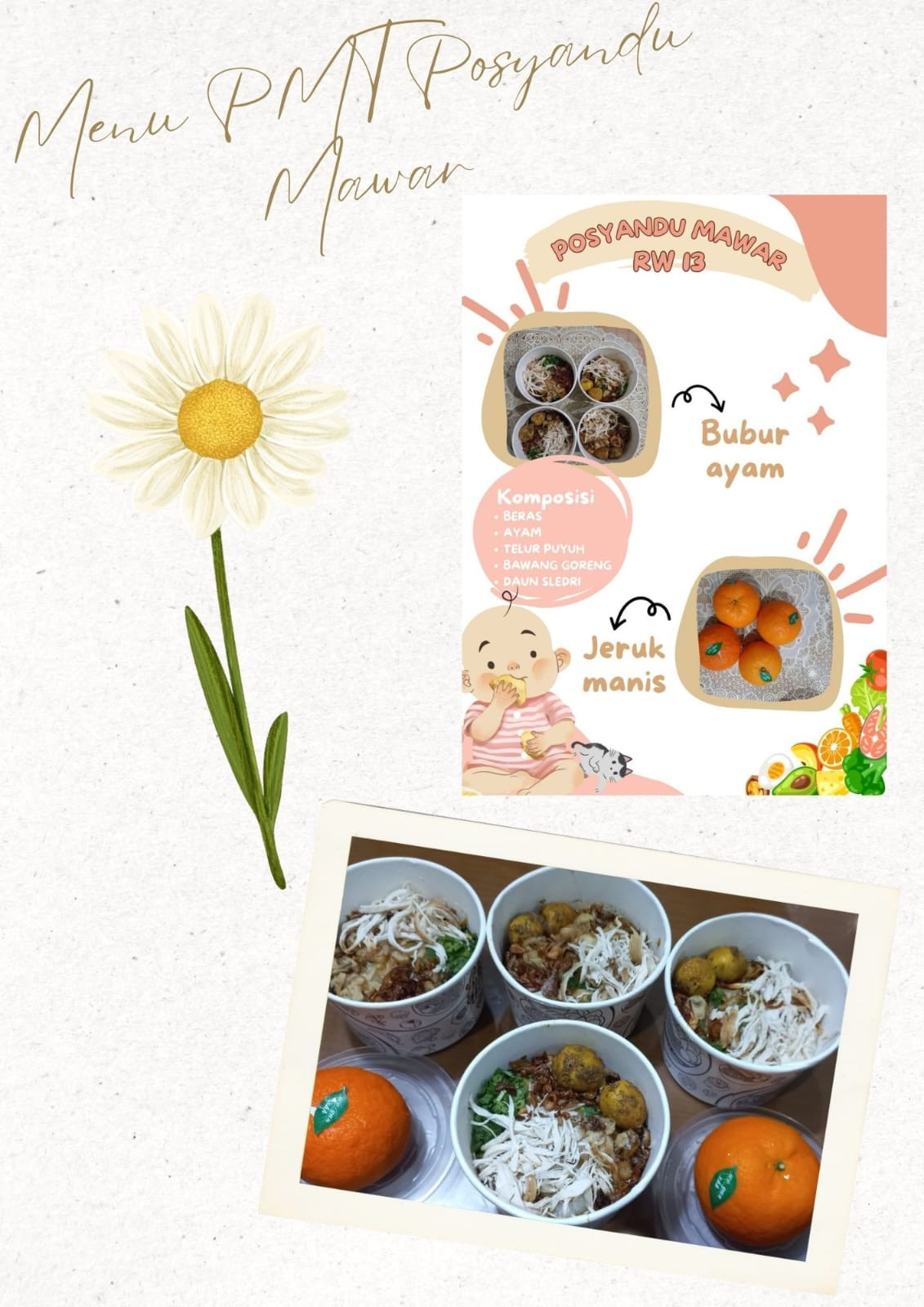 menu pmt posyandu mawar rw 013