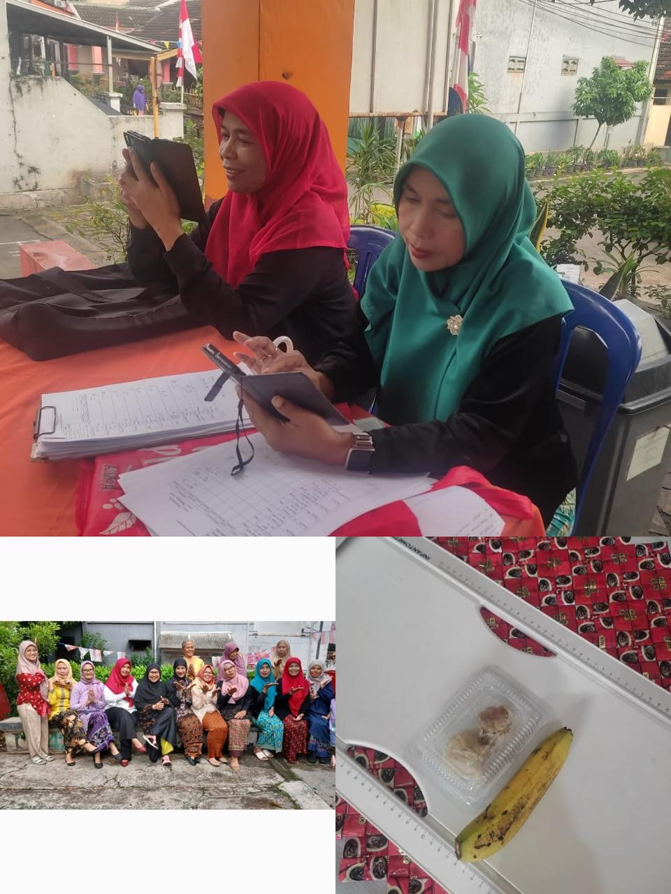 Langsung diinput agar terlaporkan status gizinya