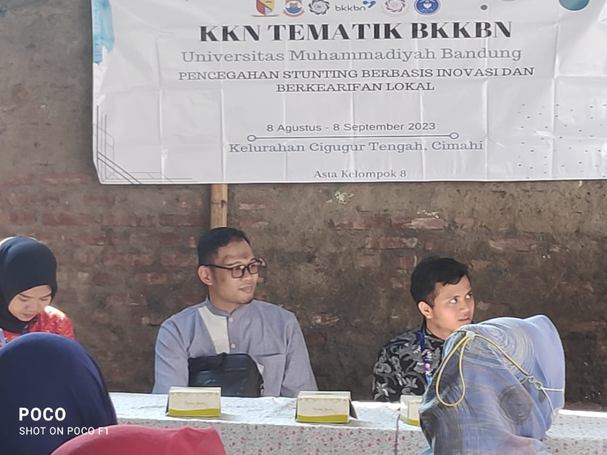 Penyuluhan MPASI oleh Mahasiswa Muhammadiyah Bandung