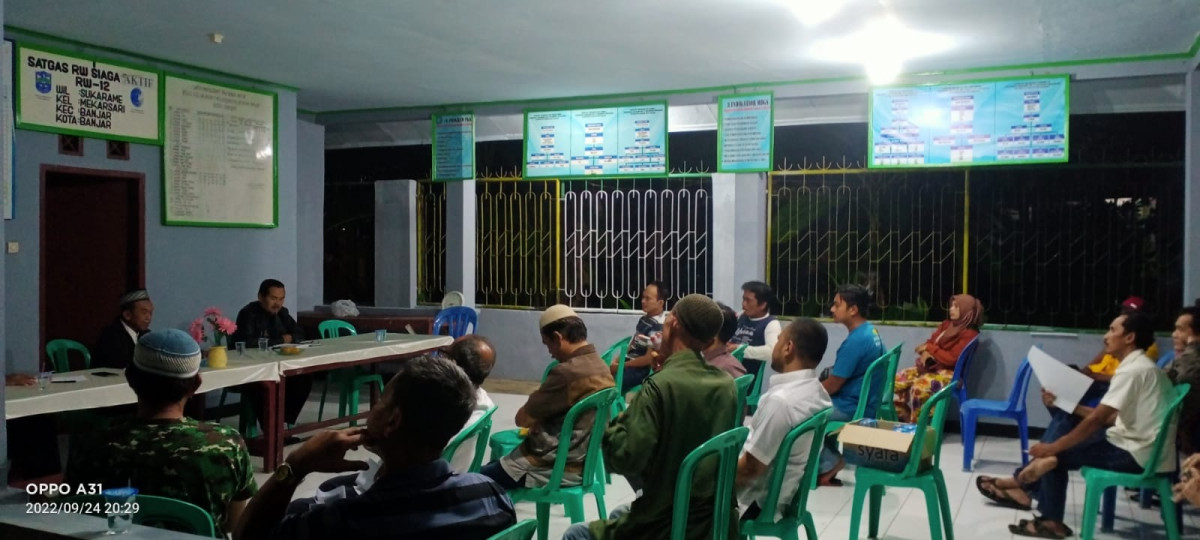 peserta rembug warga