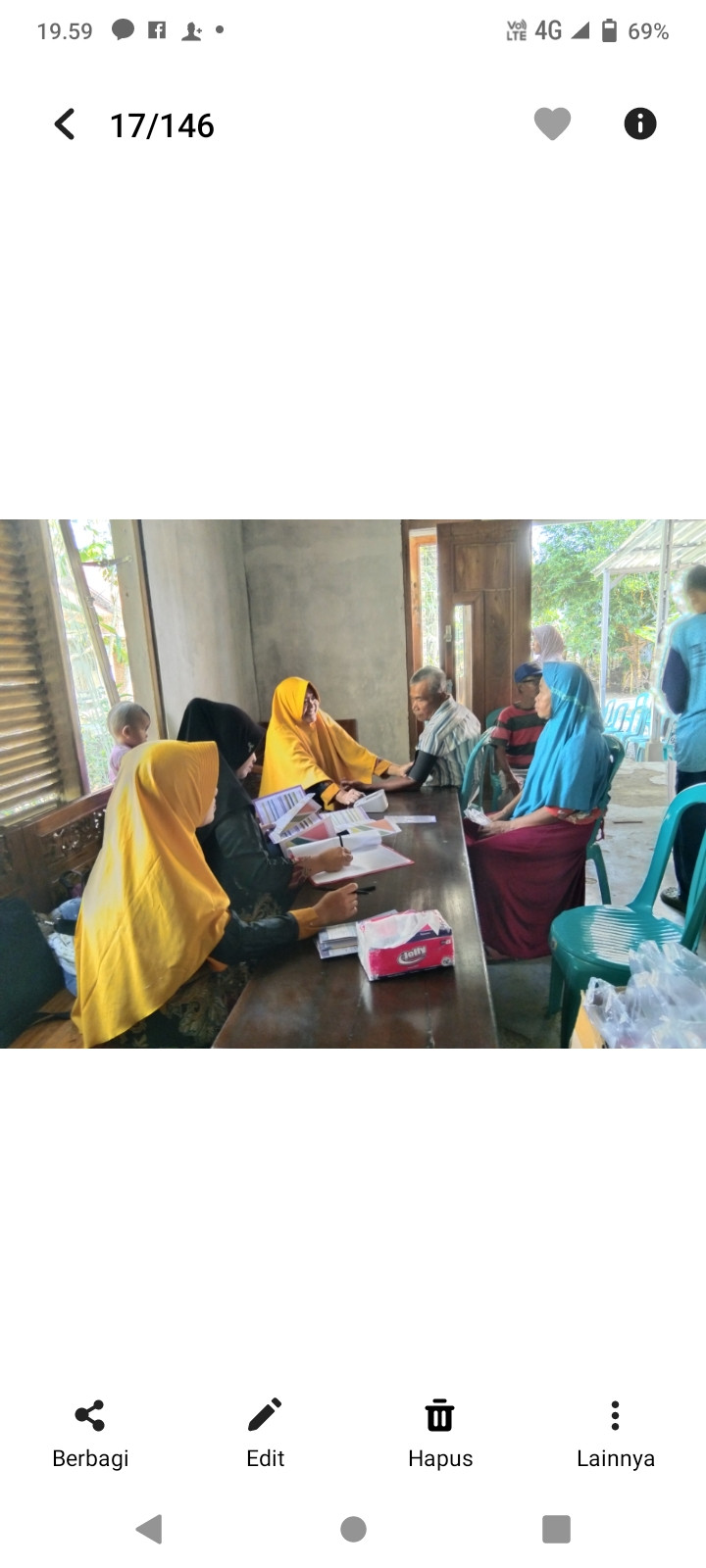 Posyandu lansia rw 1