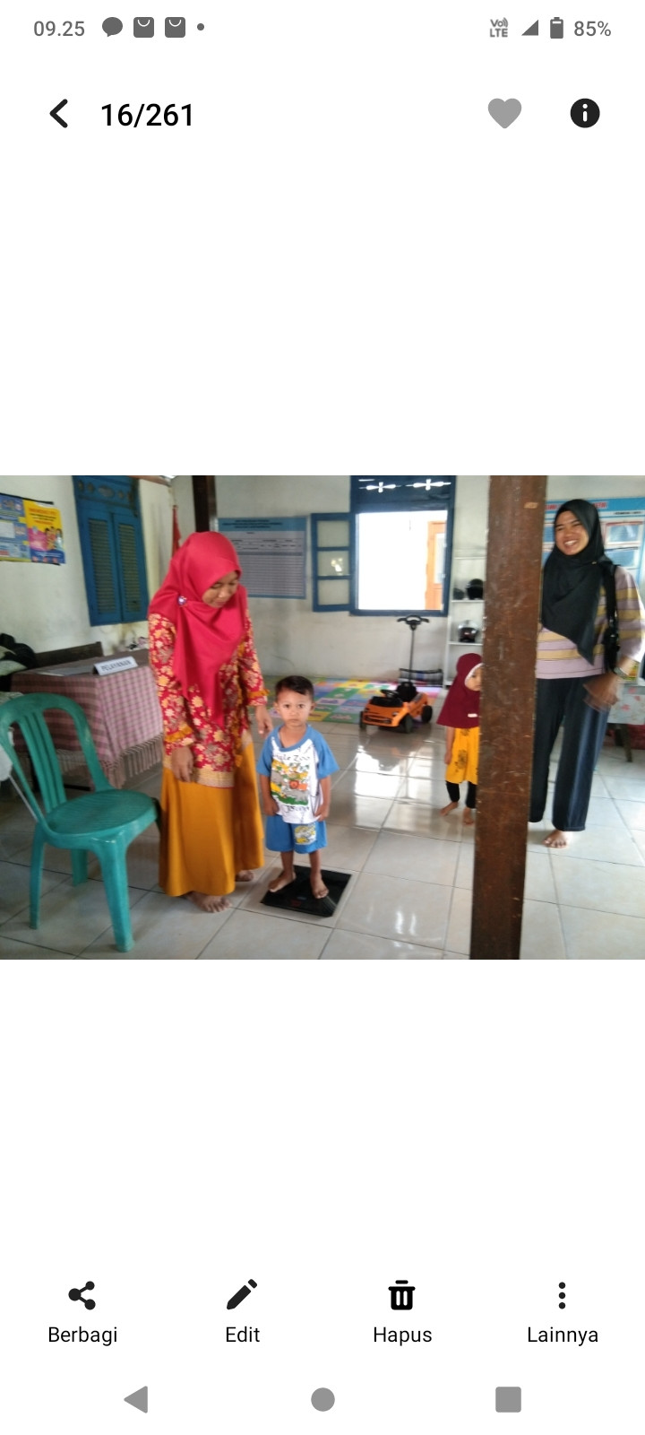 Posyandu Balita melati 1 rw 2