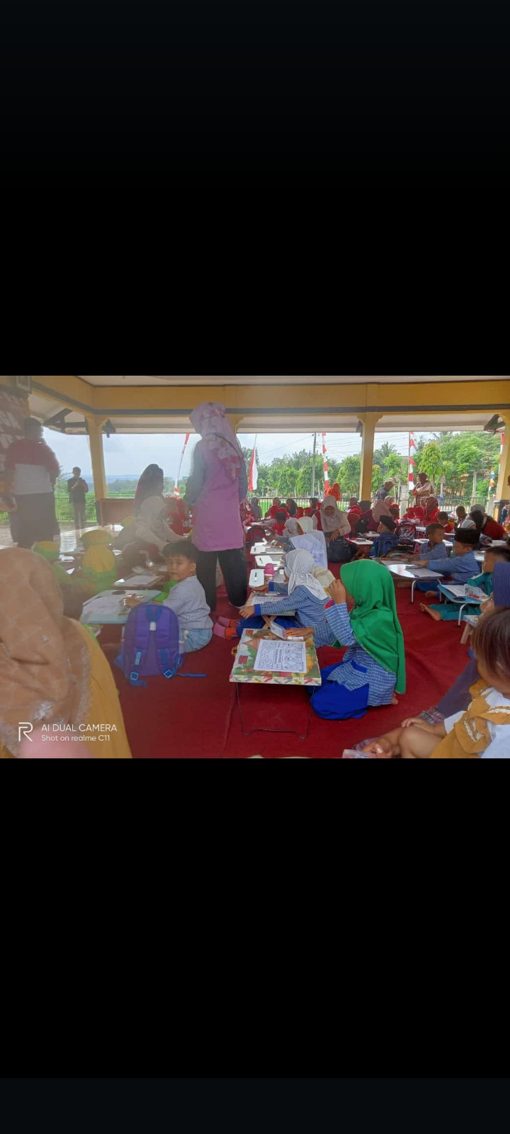 Lomba Mewarnai ,Anak sekolah Paud Se Desa Mujur Lor