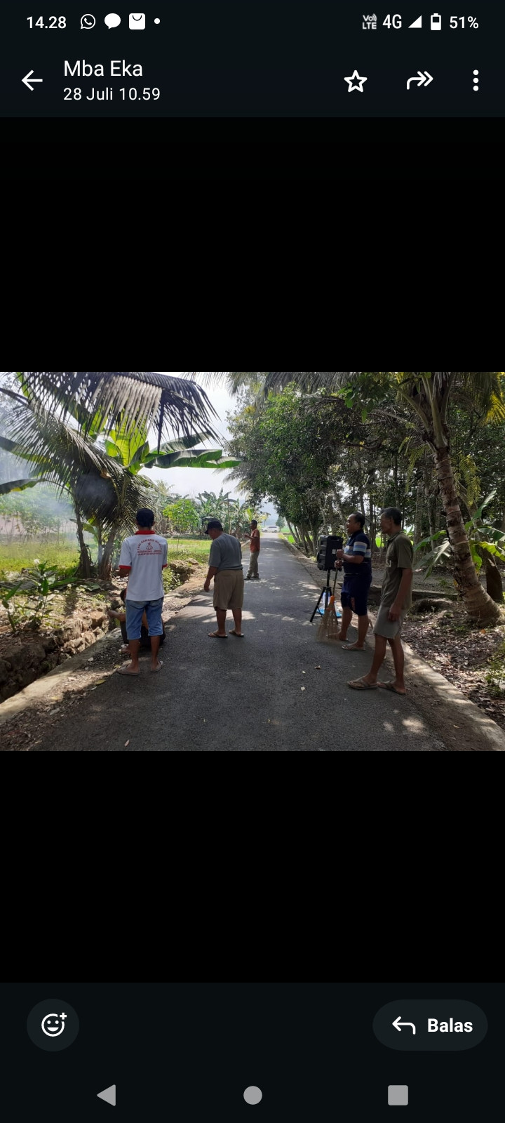 Kerja bakti menjelang Agustus