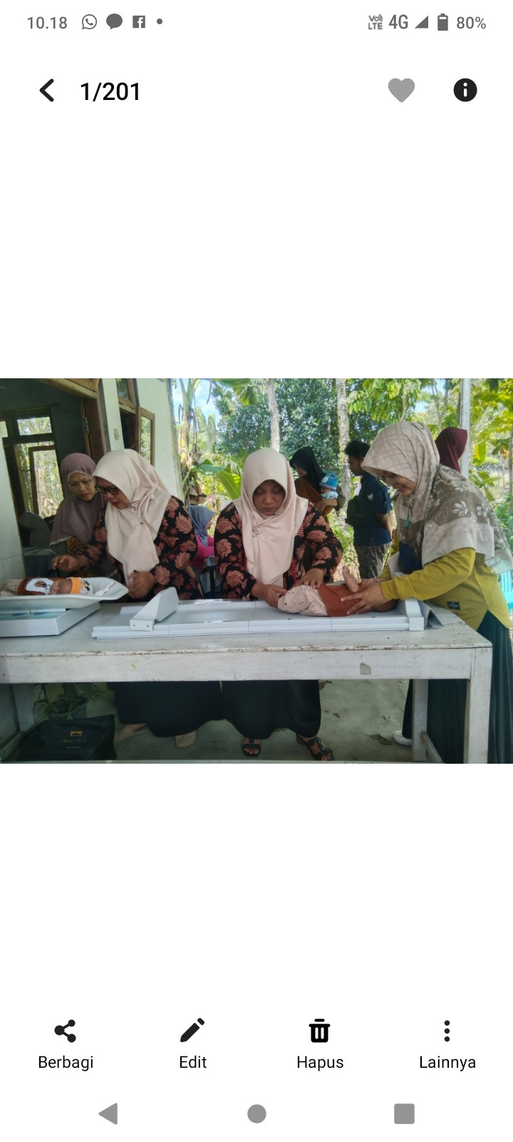 Posyandu Balita melati 2 rw 1