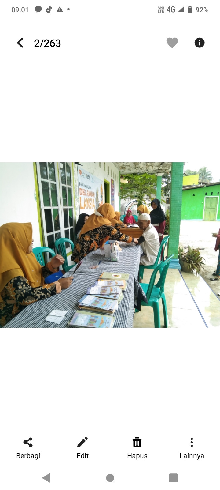 Posyandu Lansia Melati 3 rw 4