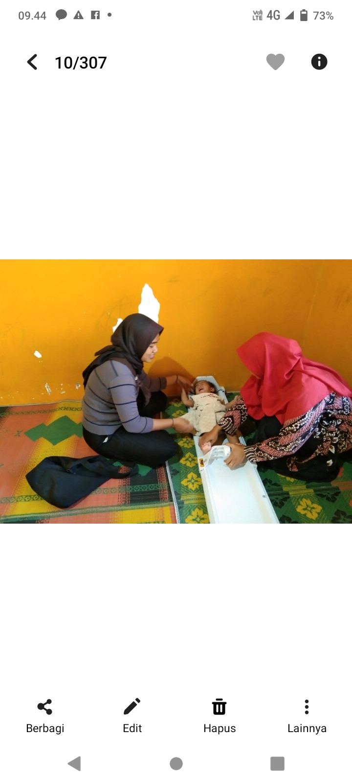 Posyandu Balita Melati 4 rw 3