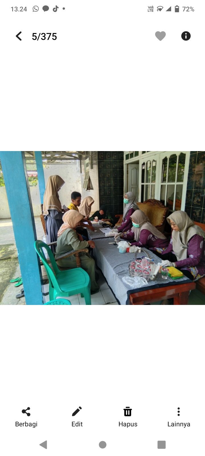 Posbindu dan cek IVA