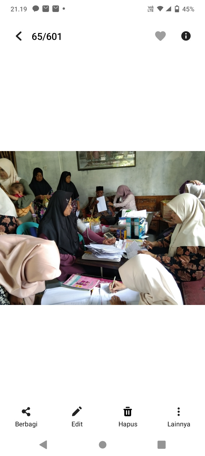 Posyandu lansia melati 2