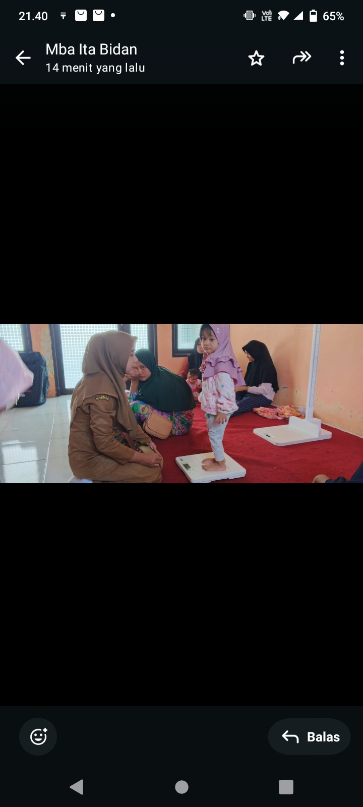 Pemantauan pemberian PMT