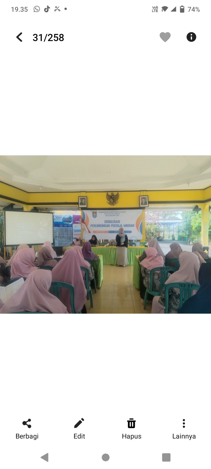 Sosialisasi Perlindungan tenaga MIGRAN