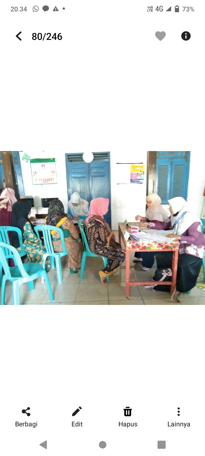 PMBA posyandu Melati 1