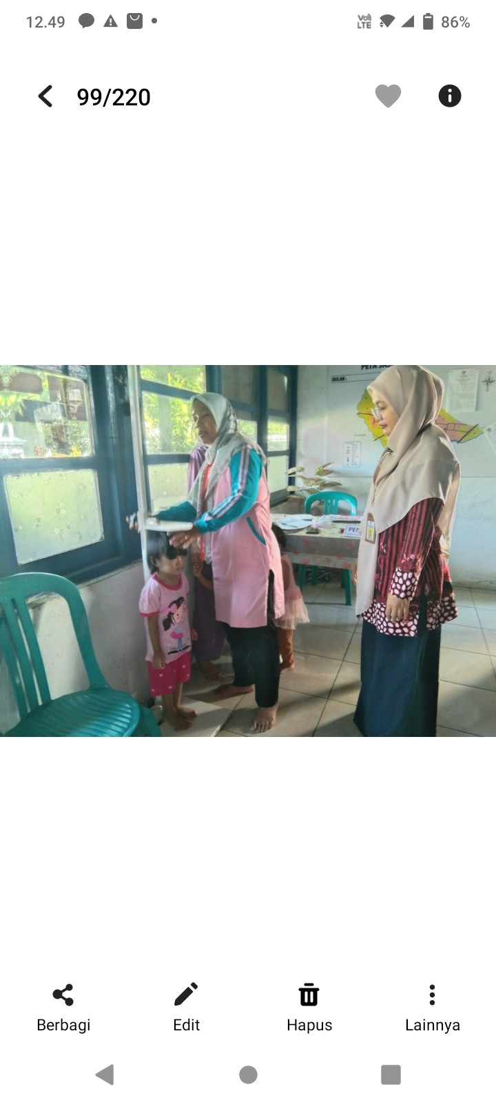 Posyandu Balita melati 1 rw 2