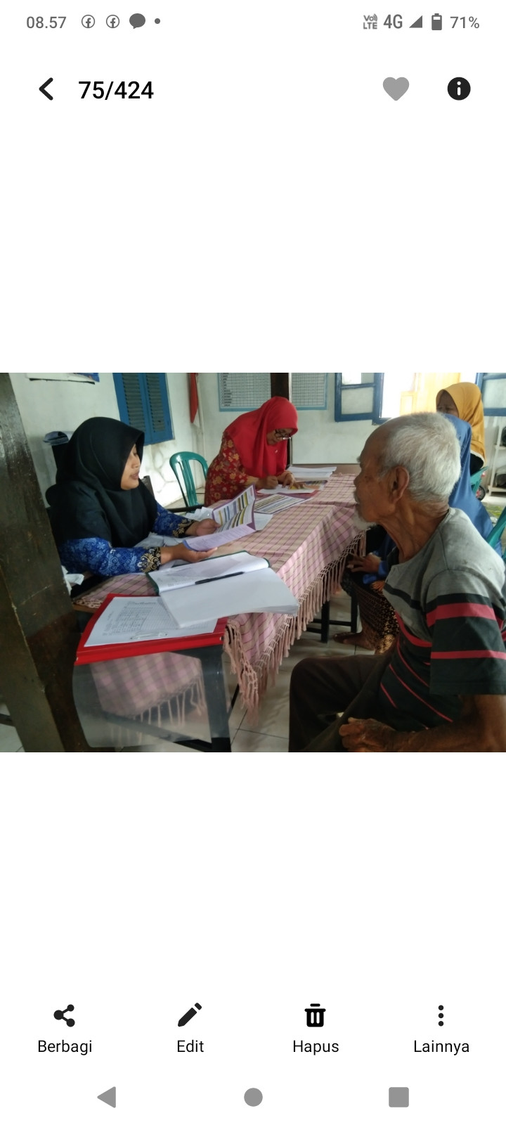 Posyandu lansia Melati 1