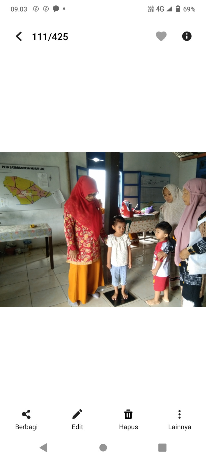 Posyandu Balita melati 1 rw 2