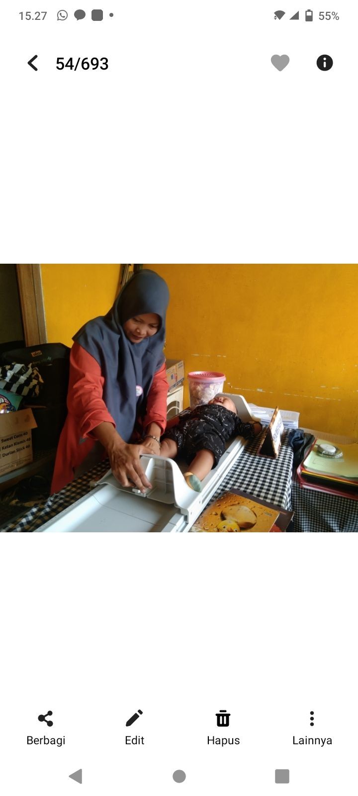 posyandu Balita Melati 4 rw 3