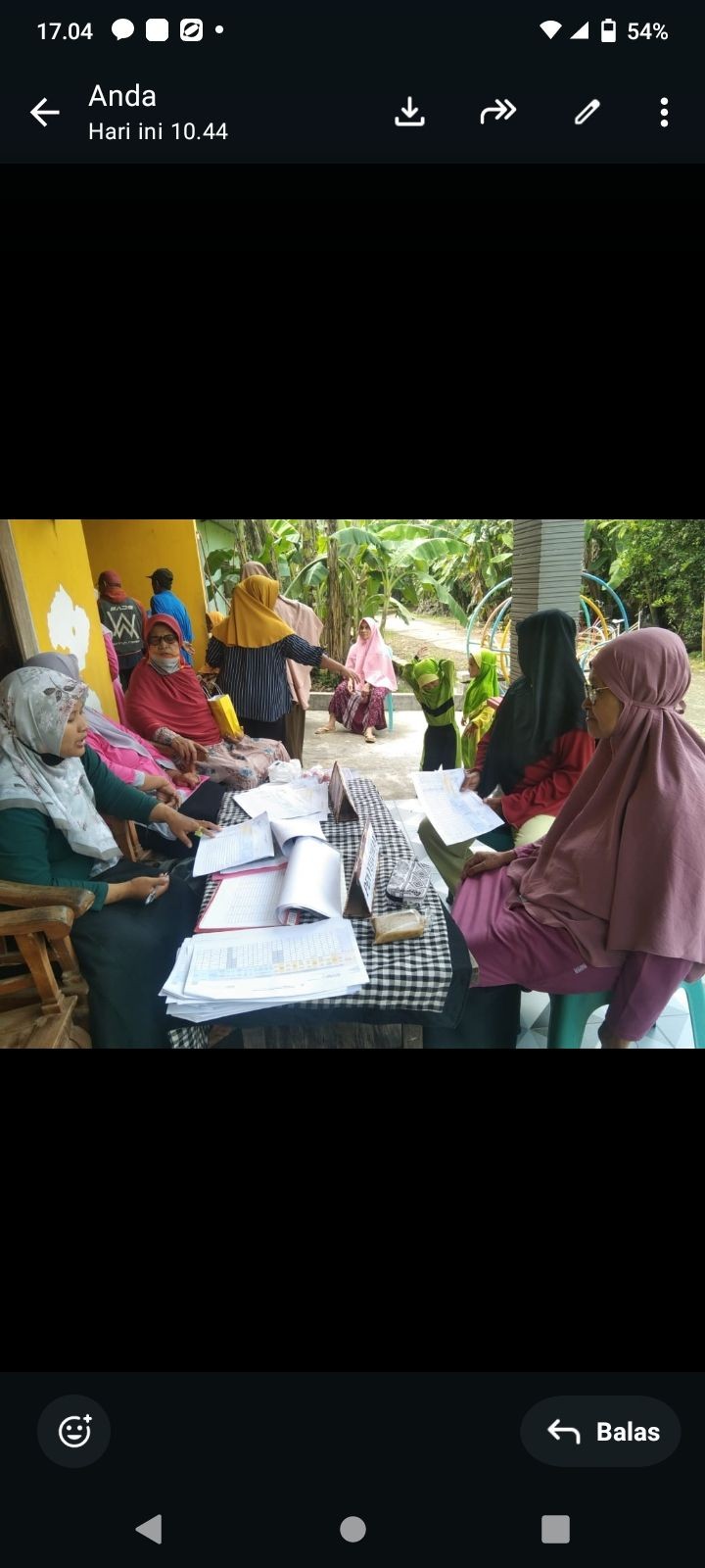 posyandu lansia Melati 4 rw 3