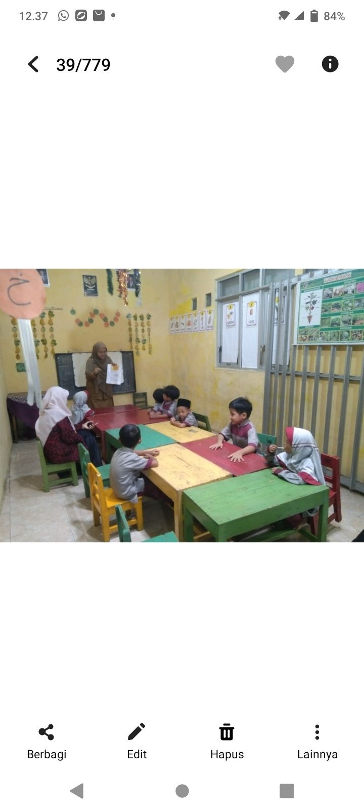 sosialisasi dari petugas puskesmas masalah  menjaga kebersihan