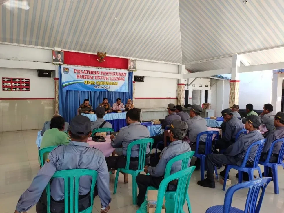 Pelatihan Penyuluhan Hukum untuk LINMAS