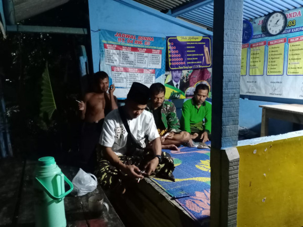 Masyarakat Kampung KB Galakkan Ronda Rutin