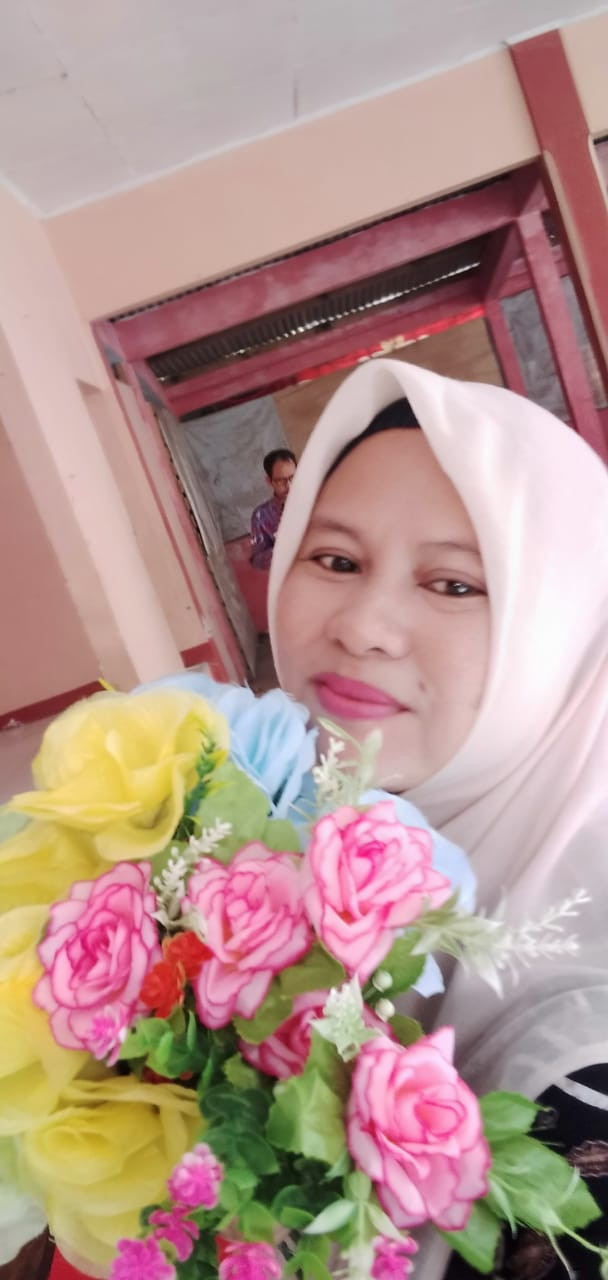 belajar bersama pebuatan bouqet sederhana oleh pengurus kkb