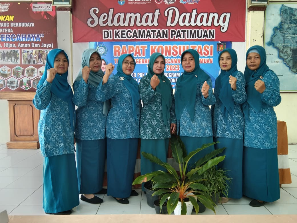Rakor PKK kecamatan patimuan