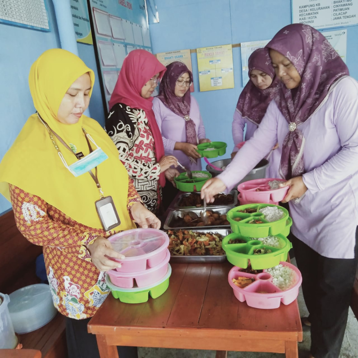 Kegiatan Monitoring PMT oleh Pokja 4 Kabupaten