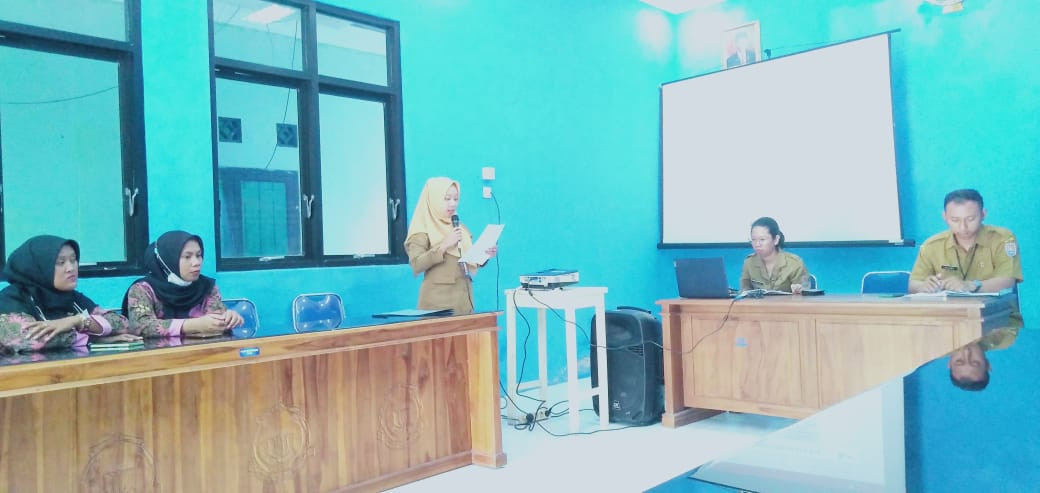 Dokumentasi elatihan pemutahiran data KRS tingkat kecamatan