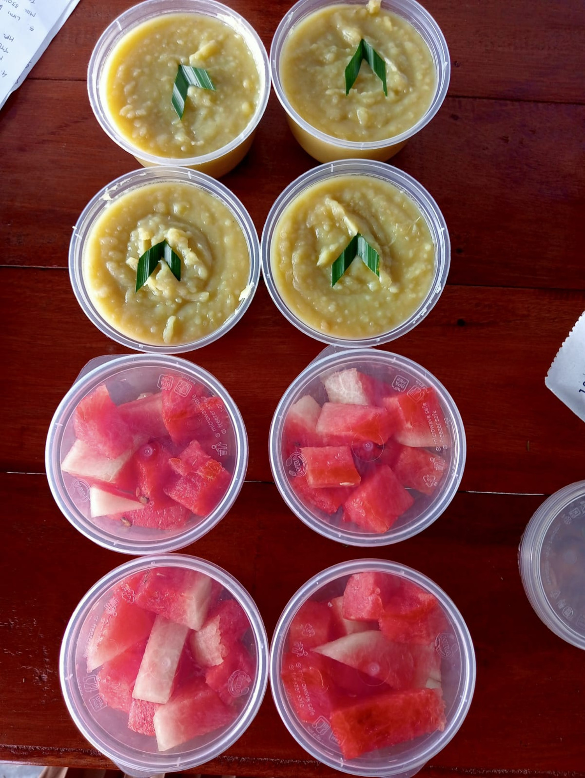 Dokumentasi Menu bumil.kek ,,girang besar dan girang kecil desa cinyawang
