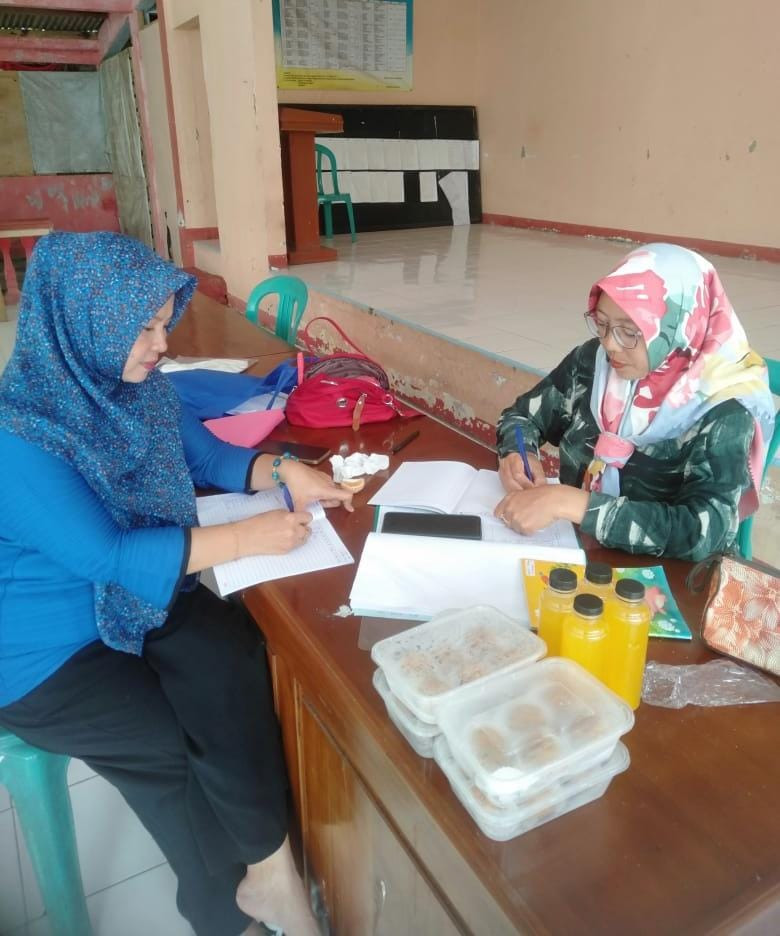 Pengisian buku administrasi PMT th 2025