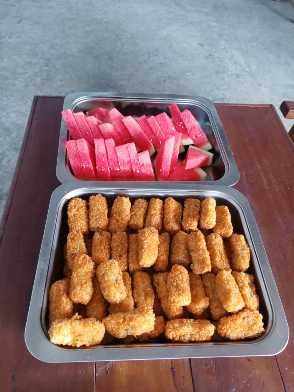 Menu PMT balita dan bumil masalah gizi desa Cinyawang