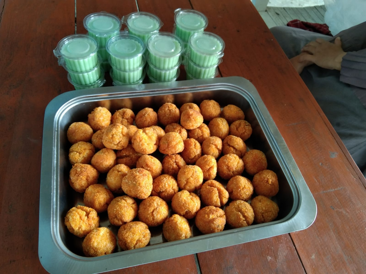 Menu PMT desa cinyawang hari ke 172