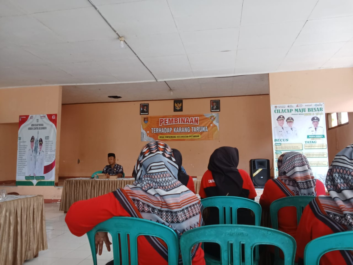 Pembinaan karang taruna desa cinyawang