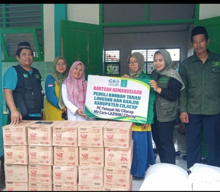 donasi banjir majenang oleh lazisnu