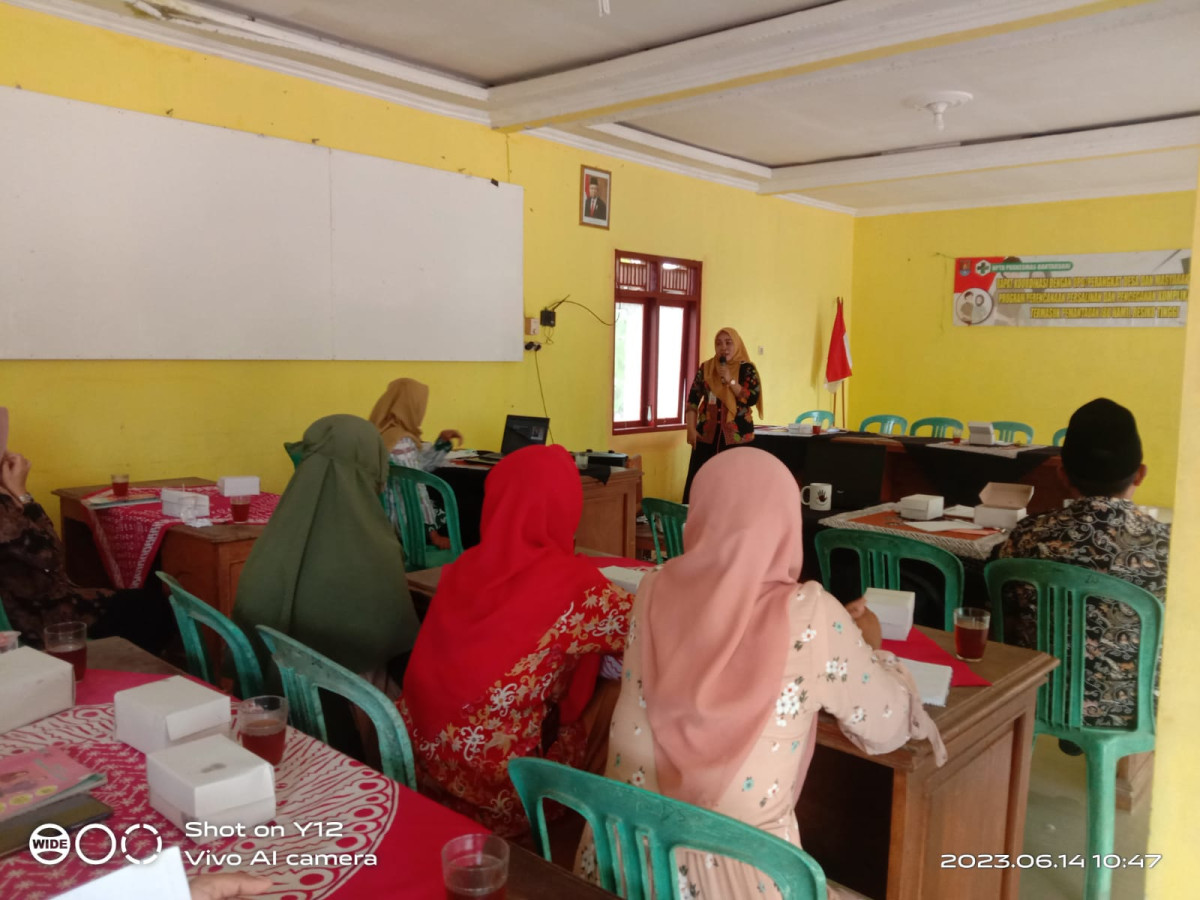 Sosialisasi Program Perencanaan Kehamilan Dan Pencegahan Komplikasi Termasuk Pemantauan Ibu Hamil Resiko Tinggi oleh UPTD Puskesmas Bantarsari