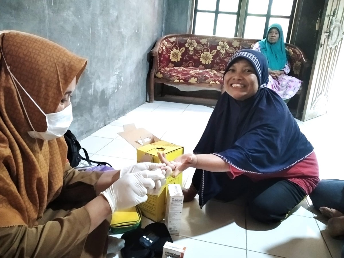 Kegiatan Posbindu di Dusun Kedungwadas